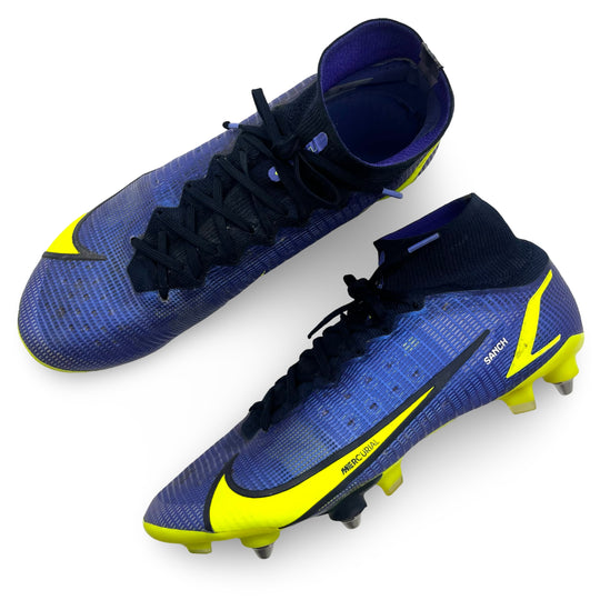 Jadon Sancho Match Worn, Photo-Matched, 1 Goal Scored, Nike Mercurial Superfly 8 Elite - 2021/22