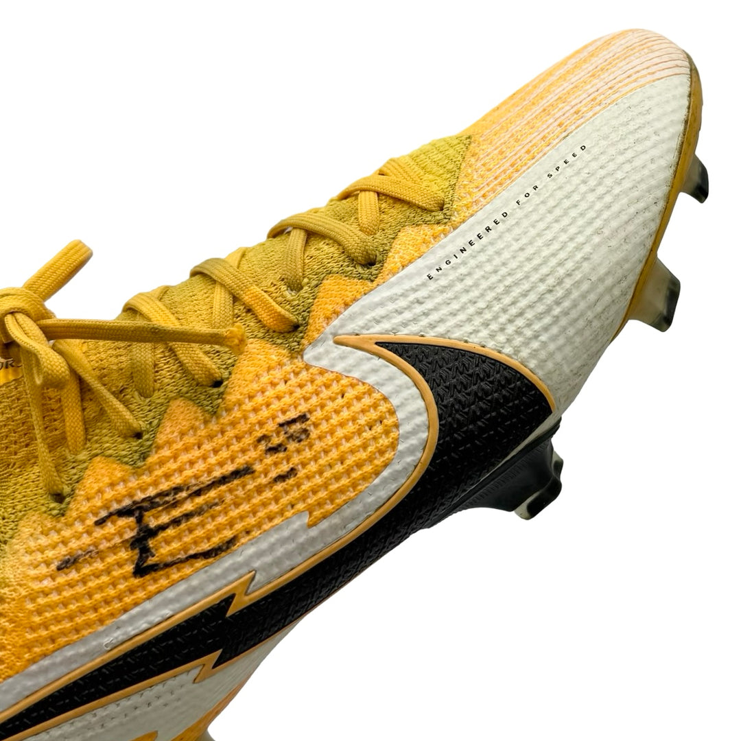 Eberechi Eze | Match-Worn Boots | Dual Hand-Signed | 2020/21 | Crystal Palace