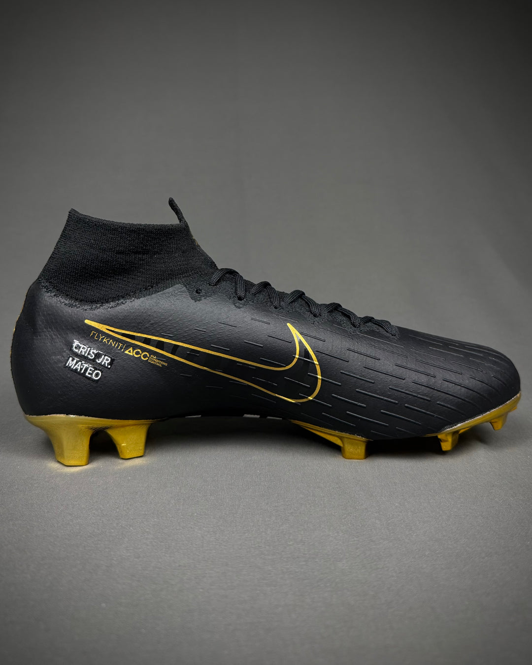 Cristiano Ronaldo | Match-Issued Boots | CR7 Black Gold | 2018/19 | Juventus