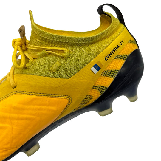 David Silva Match Worn, Photo-Matched, 2020 Carabao Cup Final, Puma ONE 20.1 Leather - 2019/20
