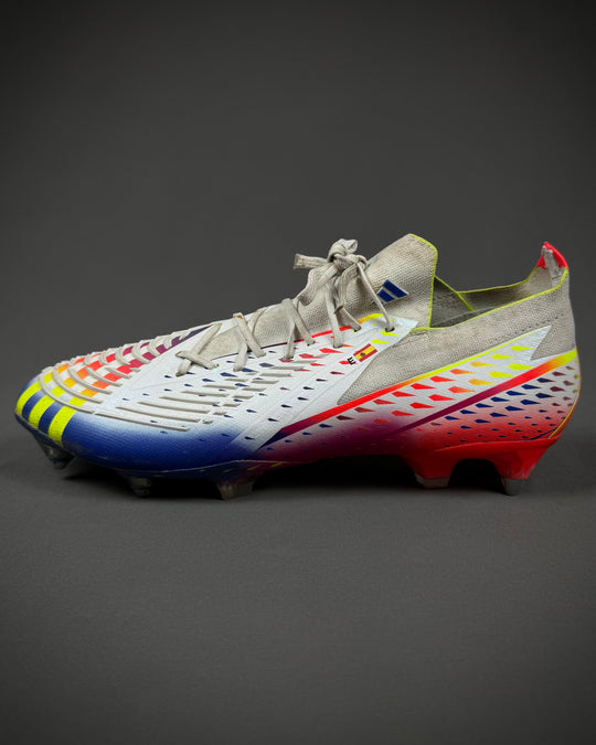 Aymeric Laporte | Match-Worn Boots | 2022 FIFA World Cup | 2022/23 Treble-Winning Season | 6 Clean Sheets | Manchester City & Spain