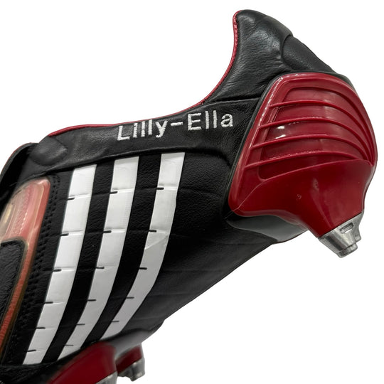 Steven Gerrard Match Issued, Adidas Predator Powerswerve com dupla assinatura - 2007/08