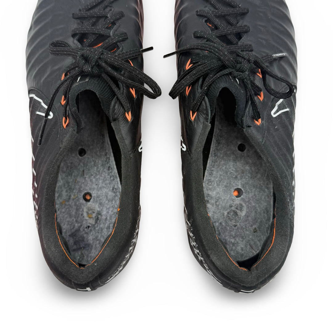 Thiago Silva Match Worn, 1 Goal Scored, Photo-Matched Nike Tiempo Legend VII Elite - 2018 Coupe De France Final, Coupe De La Ligue Final - 2017/18 Domestic Quadruple Season