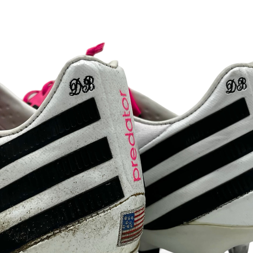 David Beckham Match Worn, Photo-Matched Adidas Predator LZ DB Special Edition - 2012/13