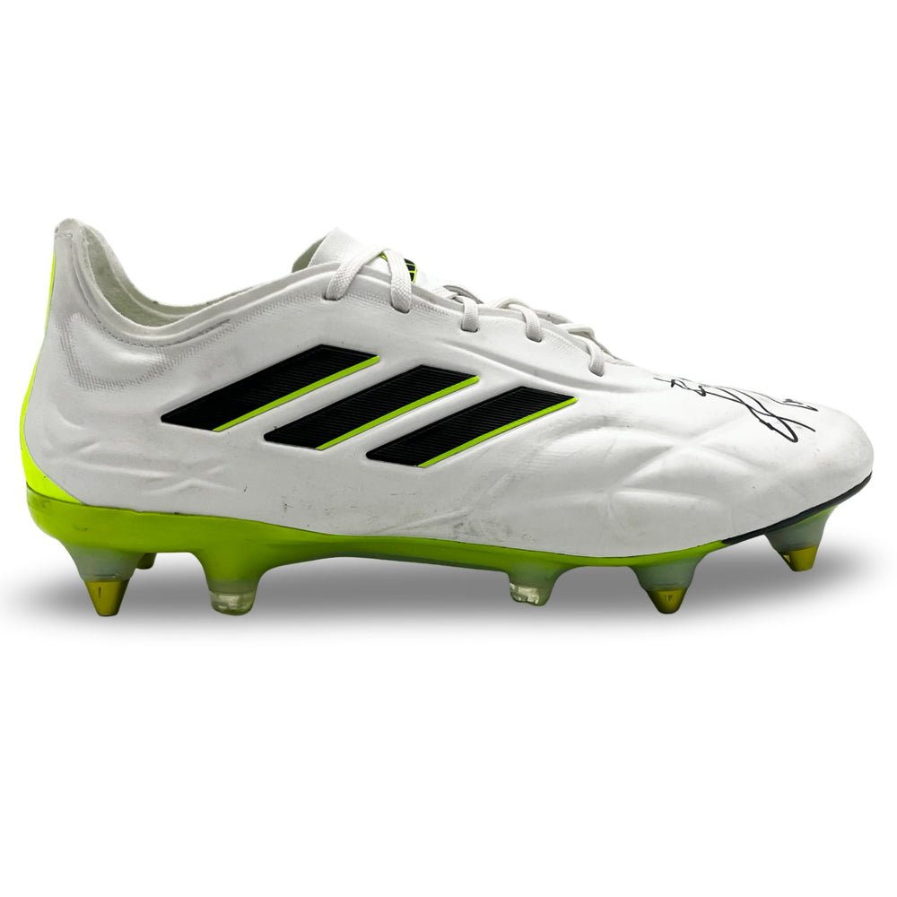 Bernardo Silva Match Worn Adidas Copa Pure.1 Signed 2023/24 4-In-A-Row Season