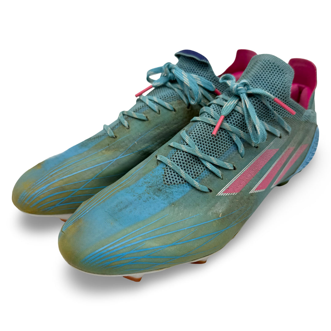 Anthony Martial Match Worn, 8 Goals & 2 Assists, Photo-Matched Adidas X Speedflow.1 - 2022/23