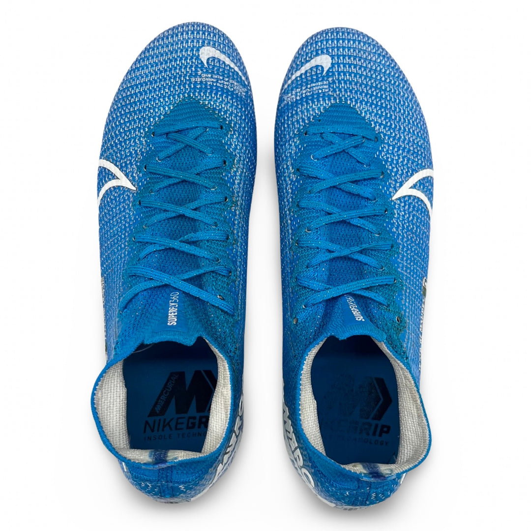 Riyad Mahrez Match Worn Nike Mercurial Superfly 7 Elite 2019/20