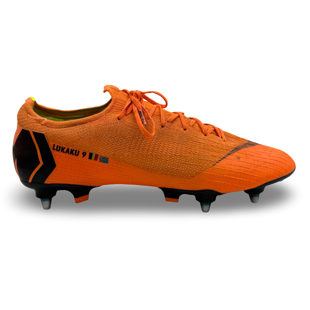 Romelu Lukaku Match Worn, 7 Goals & 1 Assist, Photo-Matched Nike Mercurial Vapor 12 Elite - 2017/18