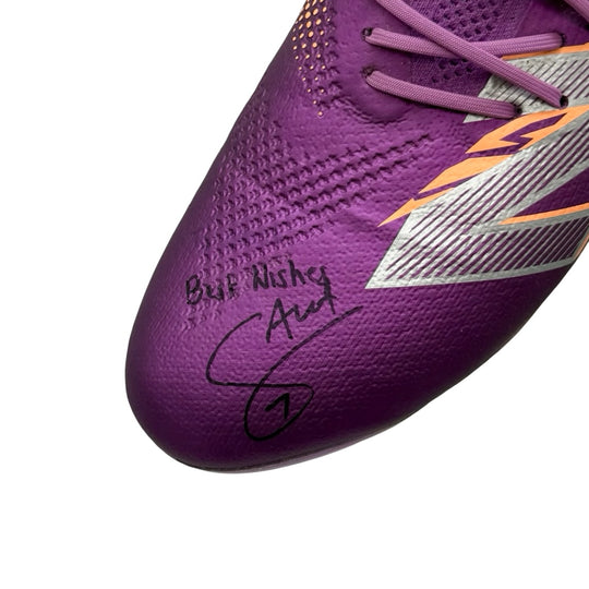 Bukayo Saka Match Worn, Photo-Matched, Dual Signed New Balance Furon V8 Elite - 2024/25