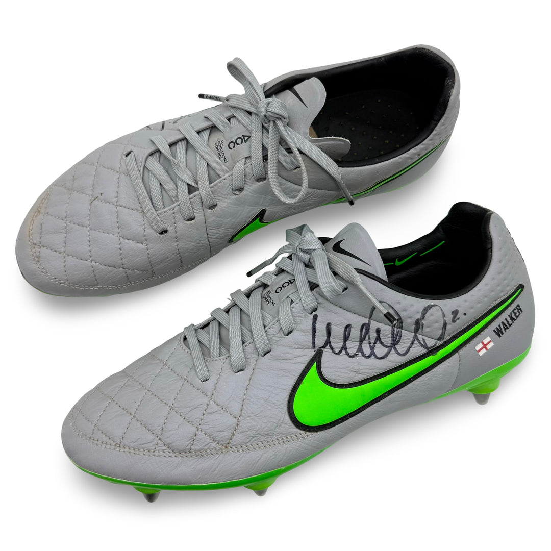 Kyle Walker | Match-Worn Boots | Dual Hand-Signed | 2015/16 | Tottenham