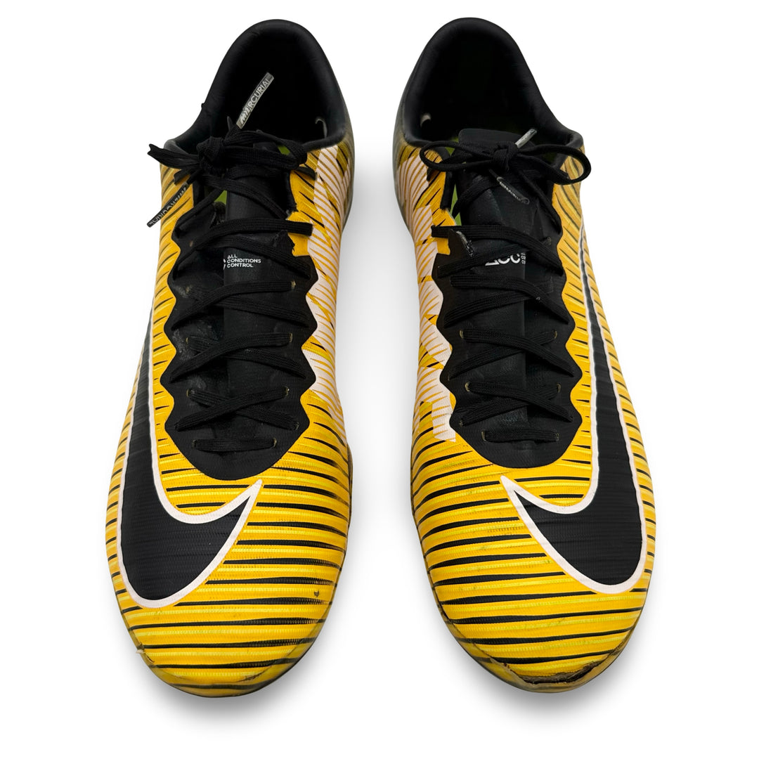 Marcelo Brozović Match Worn, 2 Goals Scored, Photo-Matched Nike Mercurial Vapor XI - 2017/18