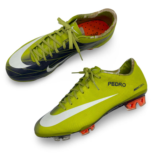 Pedro Match Worn Nike Mercurial Vapor Superfly II - 2010/11