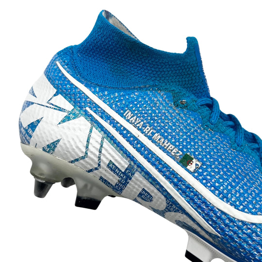 Riyad Mahrez Match Worn Nike Mercurial Superfly 7 Elite 2019/20