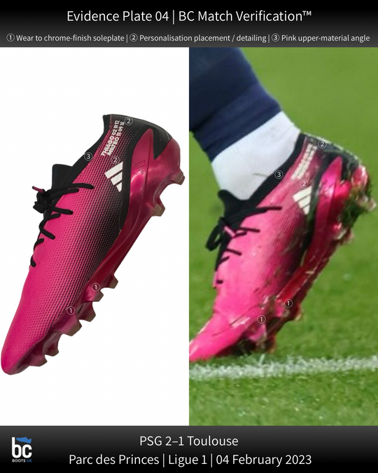 Lionel Messi | Match-Worn Boots | 2022/23 | 4 Goals | First Pair as World Champion | Eighth Ballon d’Or Winning Season