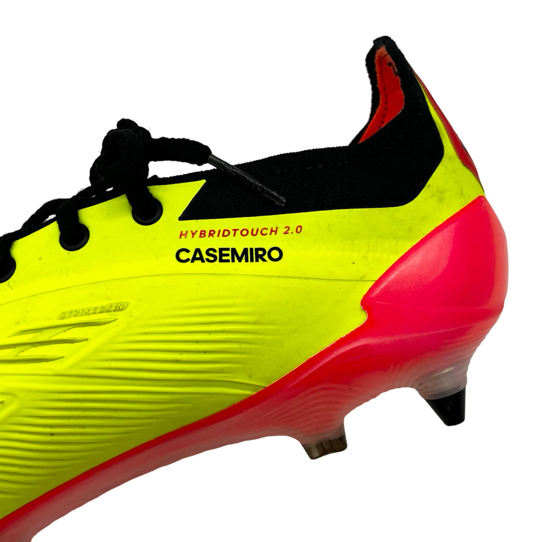 Casemiro Match Worn, Photo-Matched Adidas Predator Elite - 2023/24