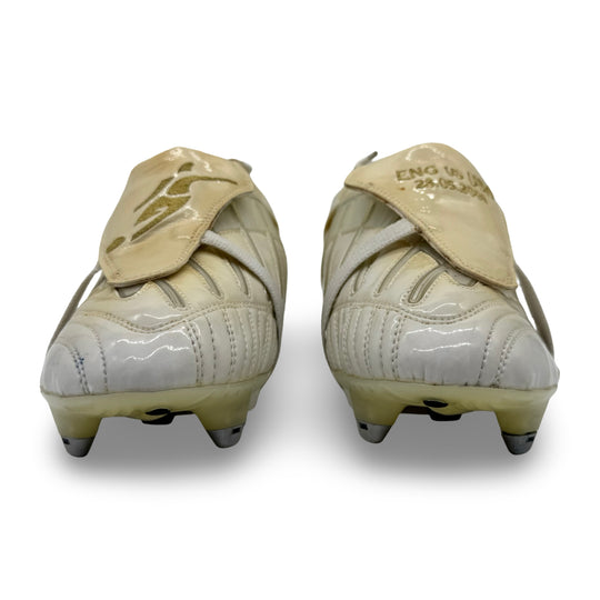 Sir David Beckham Match Issued Adidas Predator Powerswerve - England vs USA, 2008