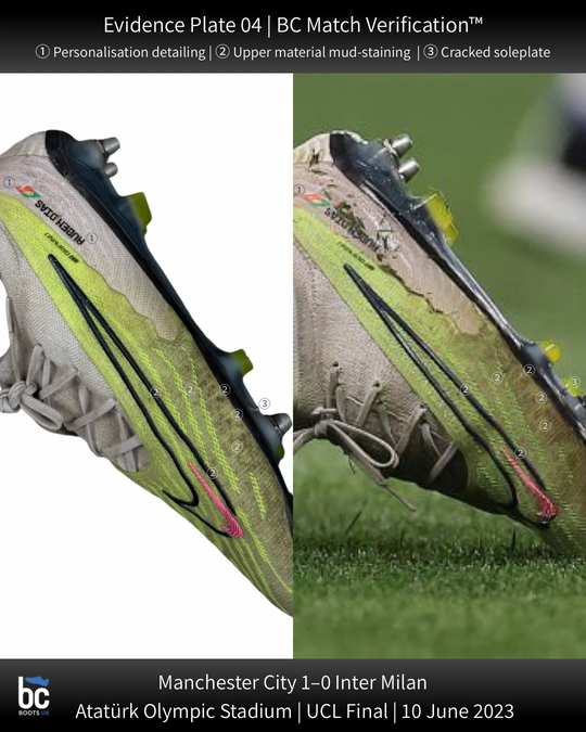 Rúben Dias | Match-Worn Boots | 2022/23 Treble-Winning Season | UCL Final | FA Cup Final | 5 Clean Sheets | Manchester City
