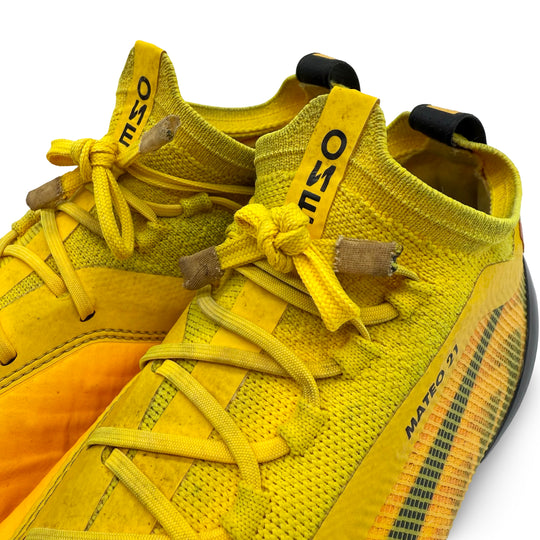 David Silva Match Worn, Photo-Matched, 2020 Carabao Cup Final, Puma ONE 20.1 Leather - 2019/20