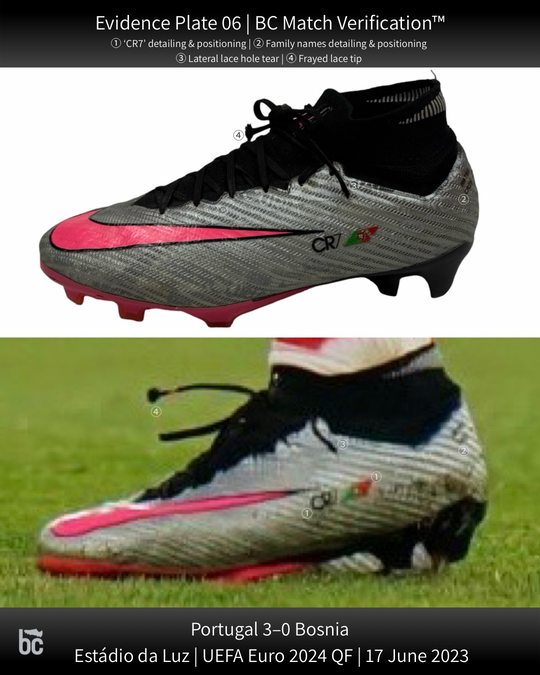 Cristiano Ronaldo | Match-Worn Boots | 2022/23 | 4 Goals | 200th International Cap | Al Nassr & Portugal