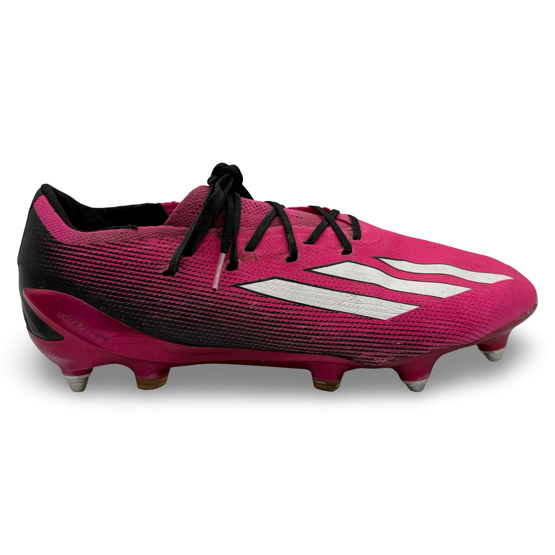 Lisandro Martínez Match Worn, 1 Goal Scored, Photo-Matched Adidas X Speedportal.1 - 2023 Carabao Cup Final & 2022/23