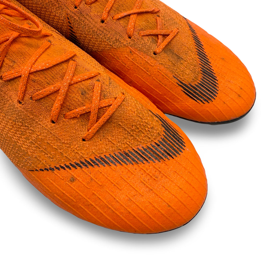 Romelu Lukaku Match Worn, 7 Goals & 1 Assist, Photo-Matched Nike Mercurial Vapor 12 Elite - 2017/18