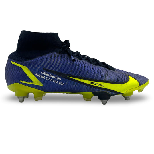 Jadon Sancho Match Worn, Photo-Matched, 1 Goal Scored, Nike Mercurial Superfly 8 Elite - 2021/22