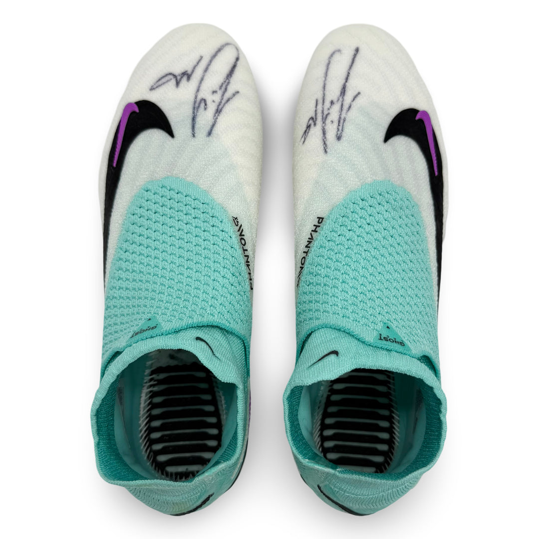Kevin De Bruyne Match Issued, Dual Signed Nike Phantom GX Elite - 2023/24 4-In-A-Row Season