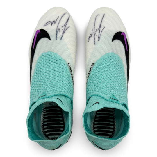 Kevin De Bruyne Match Issued, Dual Signed Nike Phantom GX Elite - 2023/24 4-In-A-Row Season