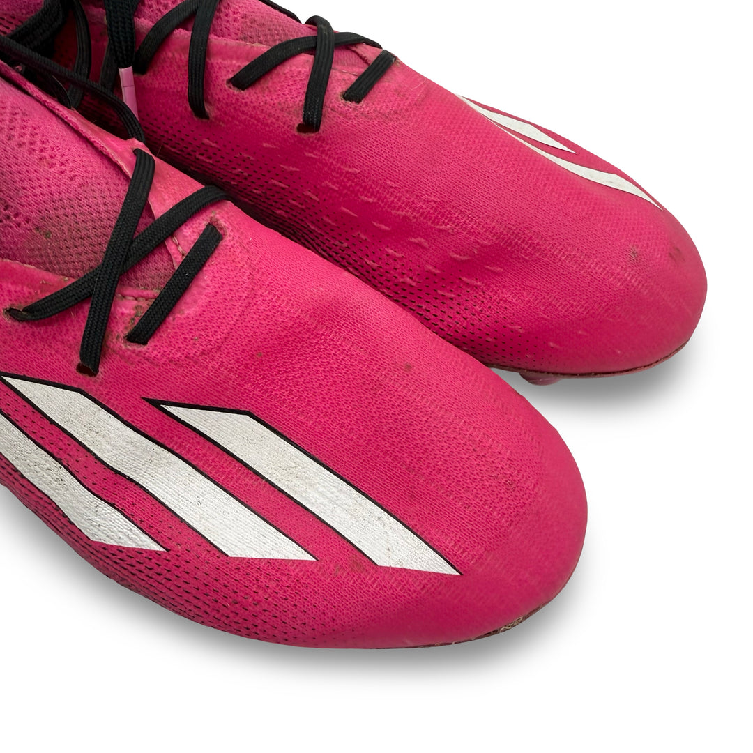 Lisandro Martínez Match Worn, 1 Goal Scored, Photo-Matched Adidas X Speedportal.1 - 2023 Carabao Cup Final & 2022/23