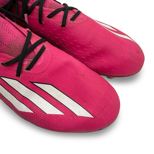 Lisandro Martínez Match Worn, 1 Goal Scored, Photo-Matched Adidas X Speedportal.1 - 2023 Carabao Cup Final & 2022/23