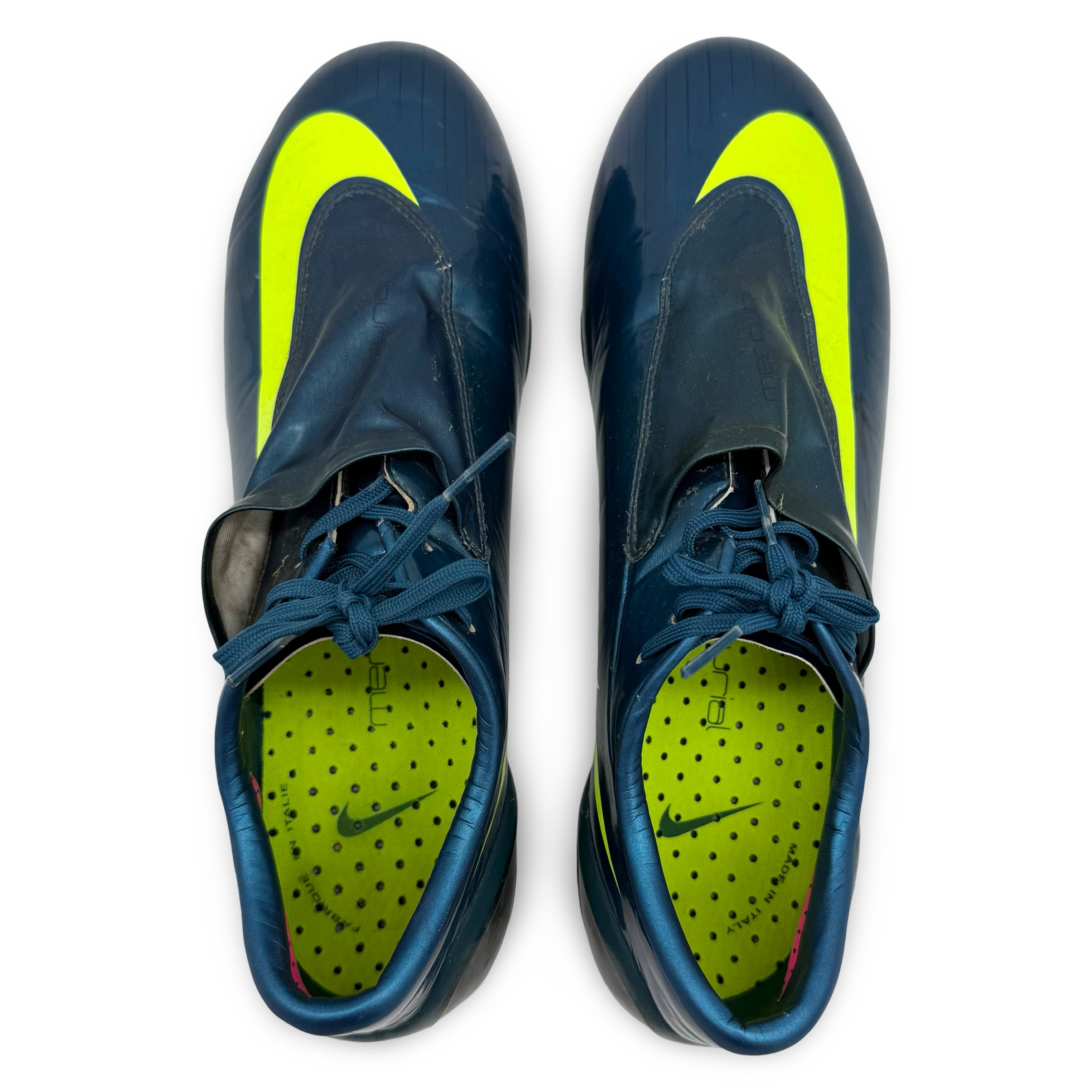 NIKE ナイキ マーキュリアル スーパーフライ FG(ブルー×蛍光