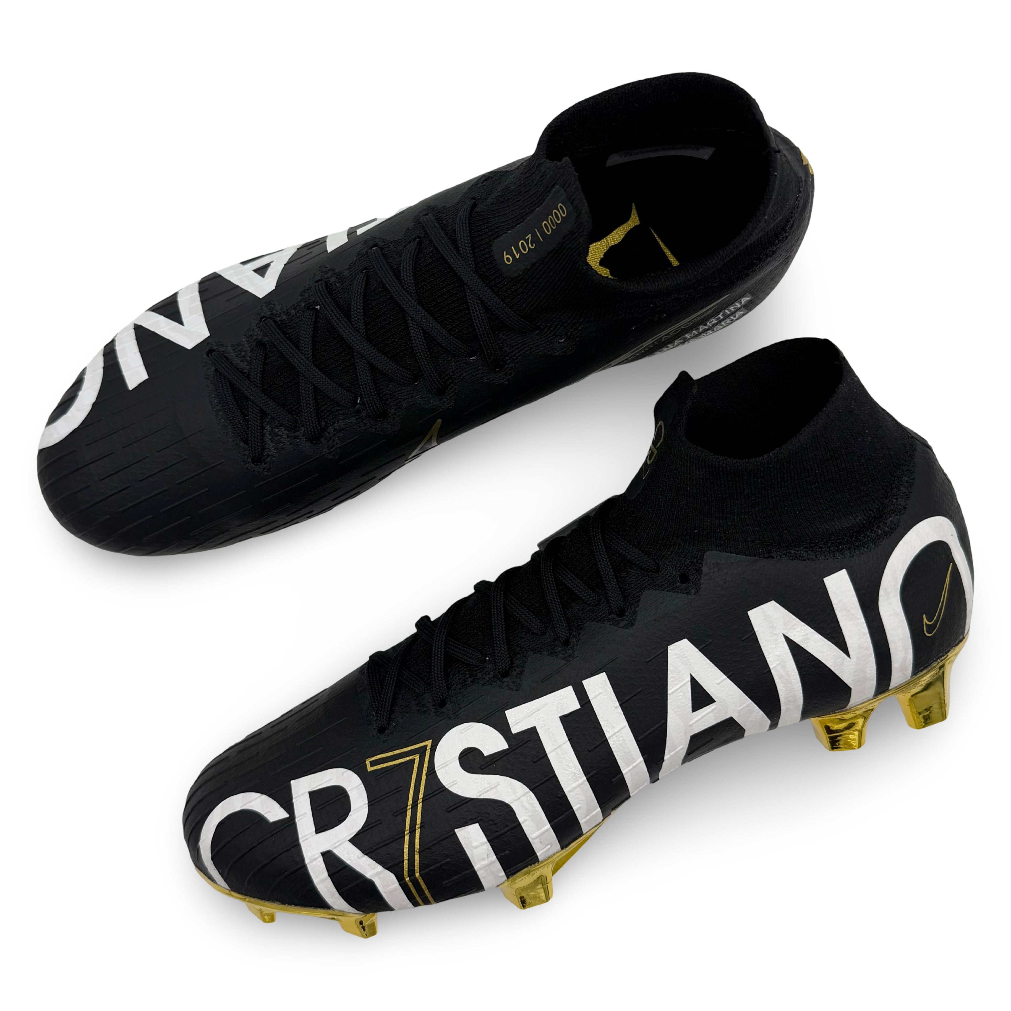 Cristiano Ronaldo | Match-Issued Boots | CR7 Black Gold | 2018/19