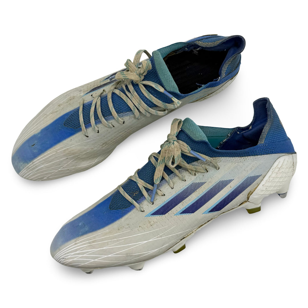 Aaron Wan-Bissaka | Match-Worn Boots | Photo-Matched | 2021/22 | 2022/23 | Carabao Cup | FA Cup Final | 17 Clean Sheets