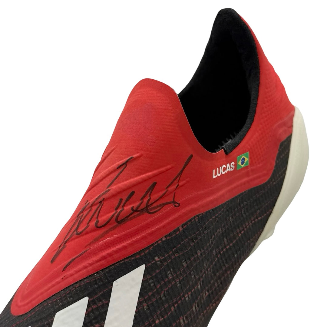 Lucas Moura | Match-Worn | Dual Hand-Signed | Photo-Matched | 2018/19 | 3 Goals | 1 Assist | Adidas X18+