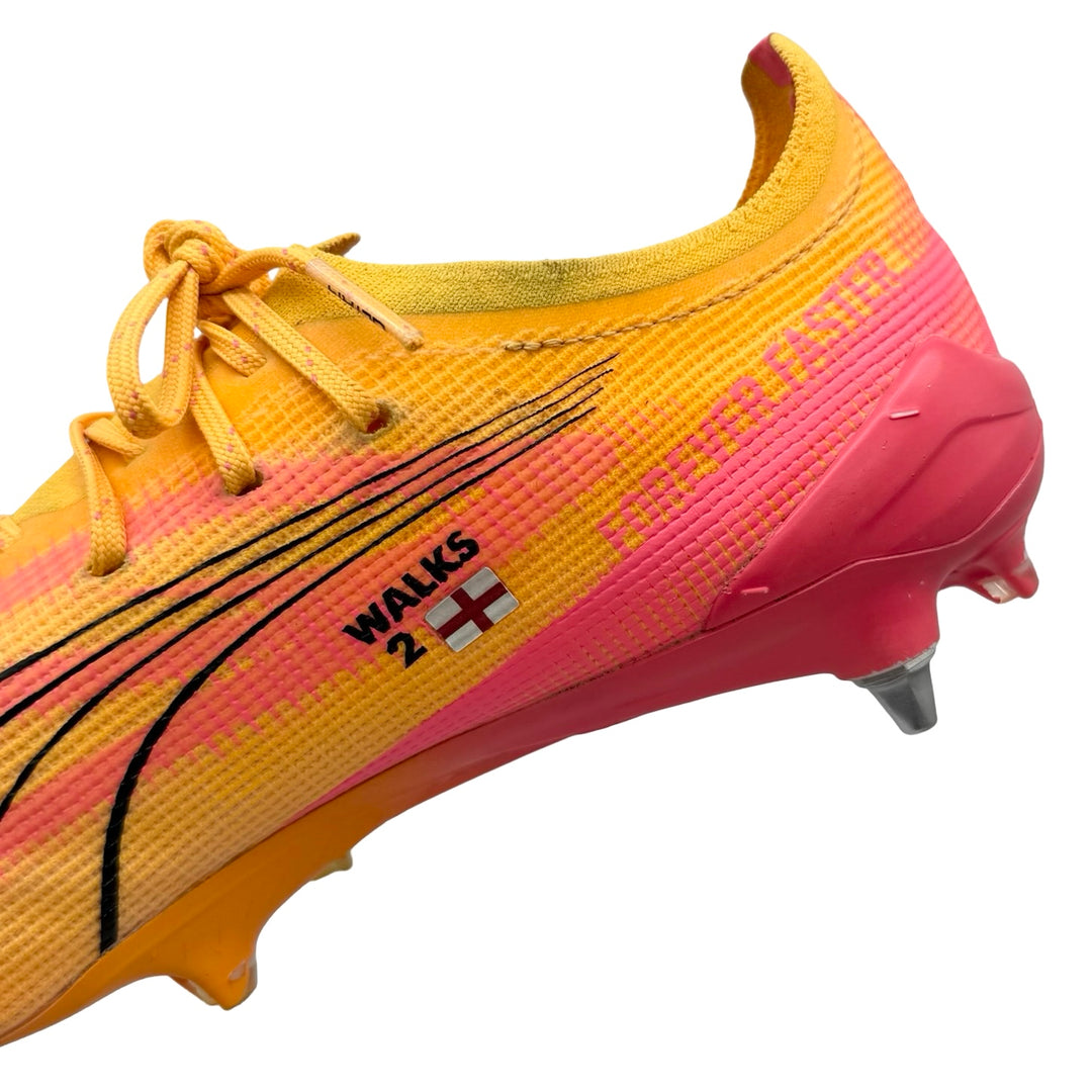 Kyle Walker Match Worn, Photo-Matched Puma Ultra 5 Tricks - UEFA Euro 2024