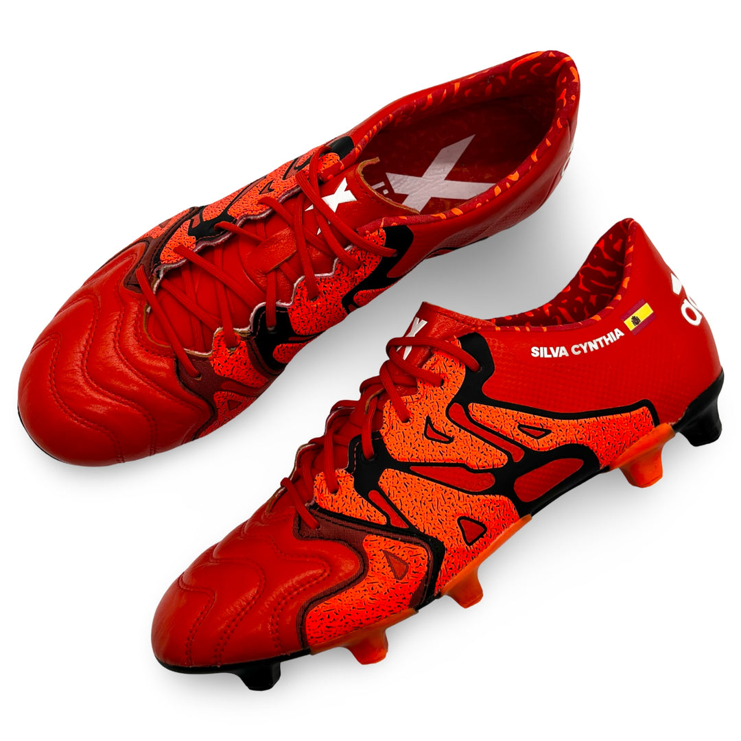 David Silva Match Worn Adidas X15.1