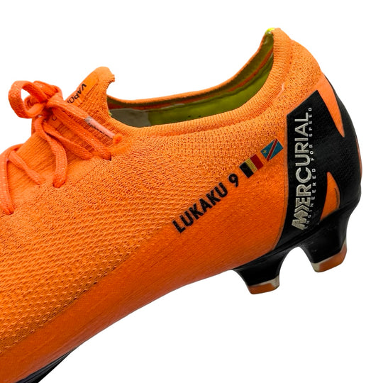 Romelu Lukaku Training Worn Nike Mercurial Vapor 12 Elite - 2017/18