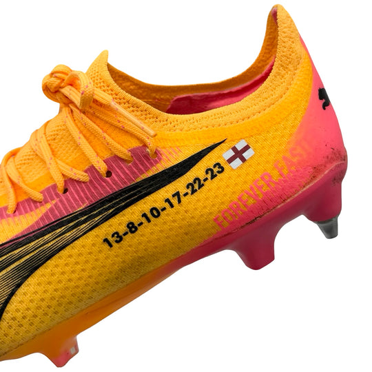 Kyle Walker Match Worn, Photo-Matched Puma Ultra 5 Ultimate - UEFA Euro 2024, 2023/24 4-In-A-Row Season, 2024 FA Cup Final