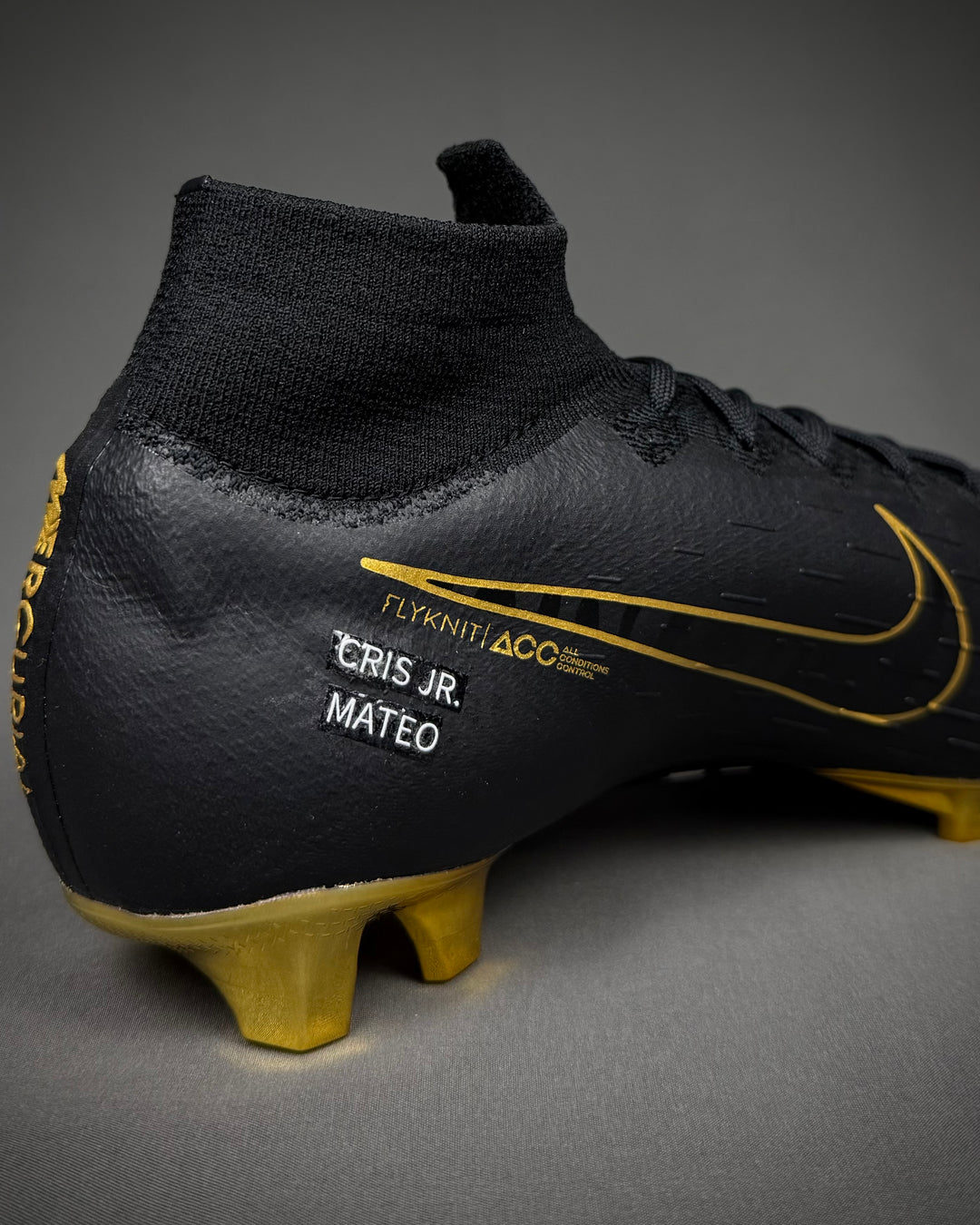 Cristiano Ronaldo | Match-Issued Boots | CR7 Black Gold | 2018/19 | Juventus