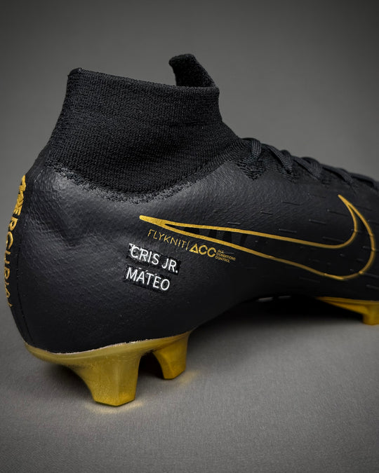 Cristiano Ronaldo | Match-Issued Boots | CR7 Black Gold | 2018/19 | Juventus