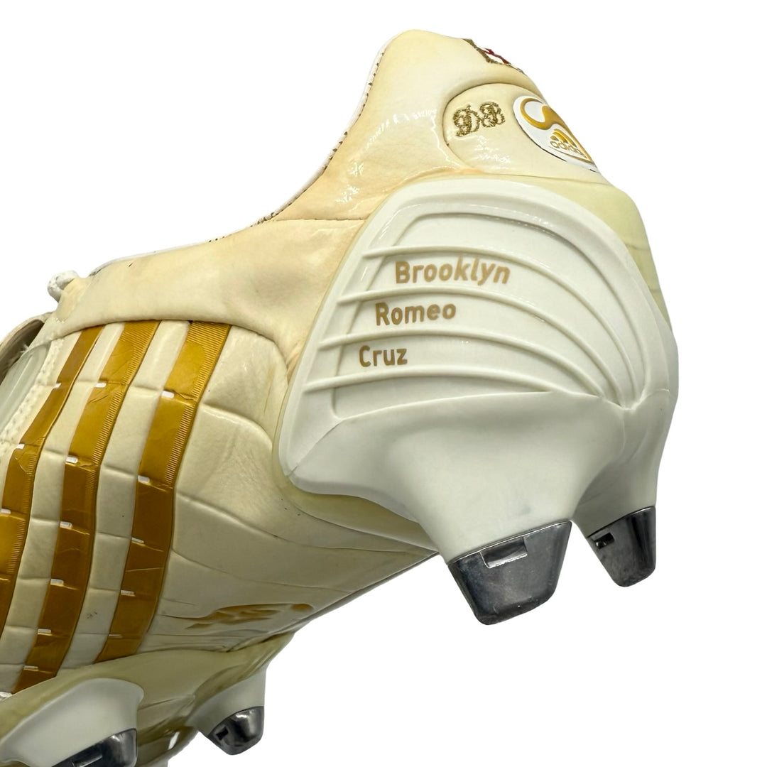 Sir David Beckham Match Issued Adidas Predator Powerswerve - England vs USA, 2008
