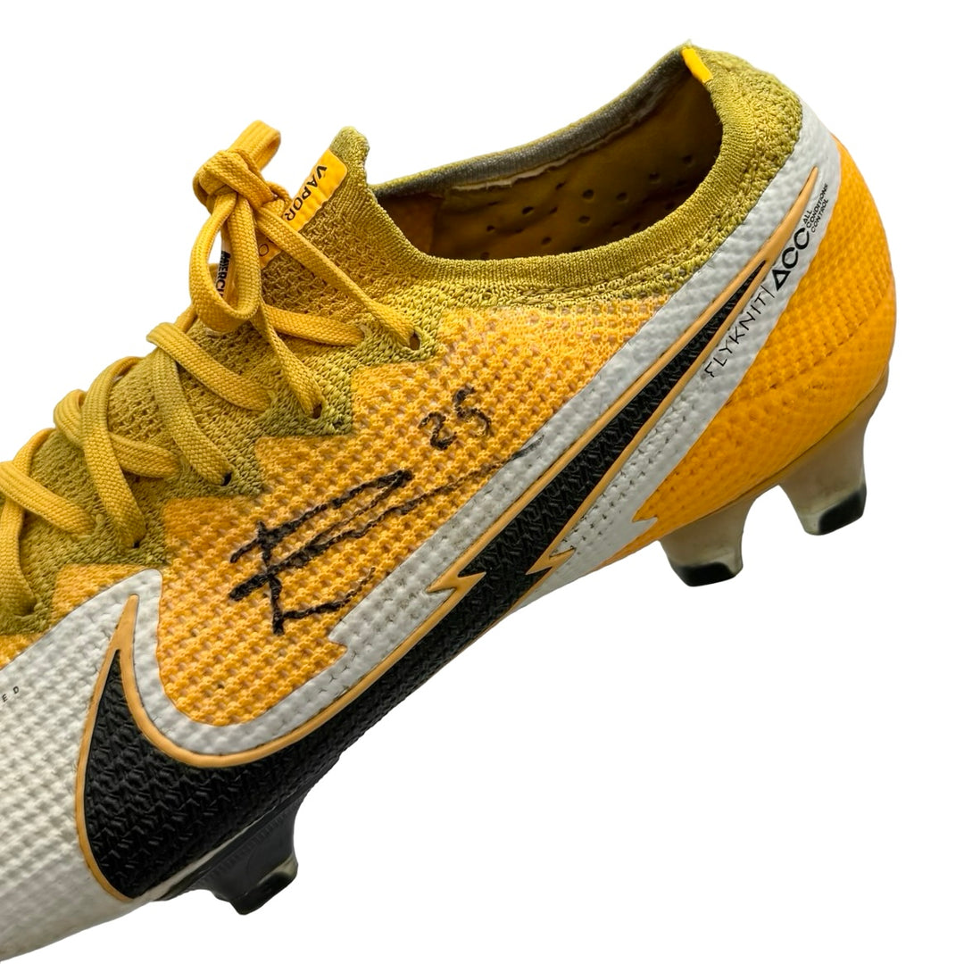 Eberechi Eze | Match-Worn Boots | Dual Hand-Signed | 2020/21 | Crystal Palace