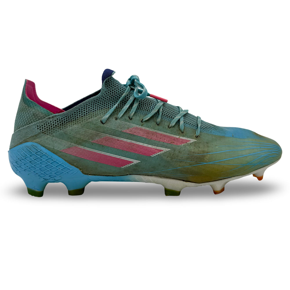 Anthony Martial Match Worn, 8 Goals & 2 Assists, Photo-Matched Adidas X Speedflow.1 - 2022/23