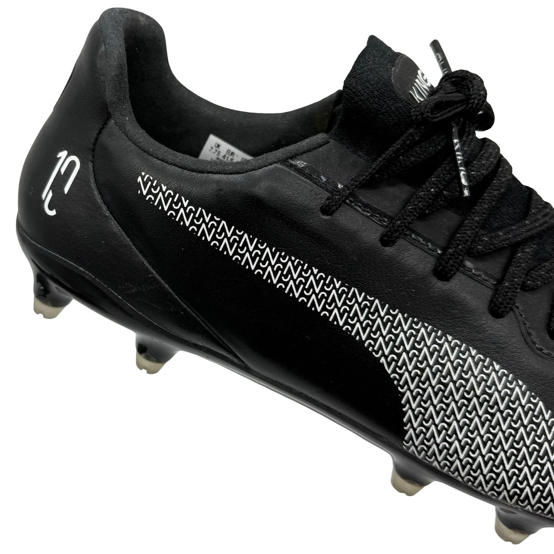 Neymar Jr. Match Worn, 4 Goals & 1 Assist, Photo-Matched, Dual Signed Puma KING Platinum 'NJR' Signature Edition - 2020/21
