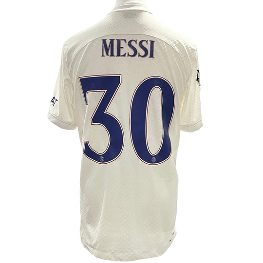 Camiseta Nike Dri-Fit ADV Paris Saint Germain 2022/23, edición especial del partido de Lionel Messi
