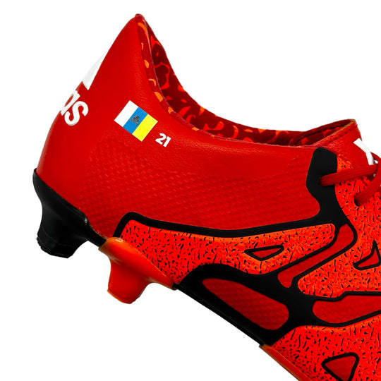 David Silva Match Worn Adidas X15.1