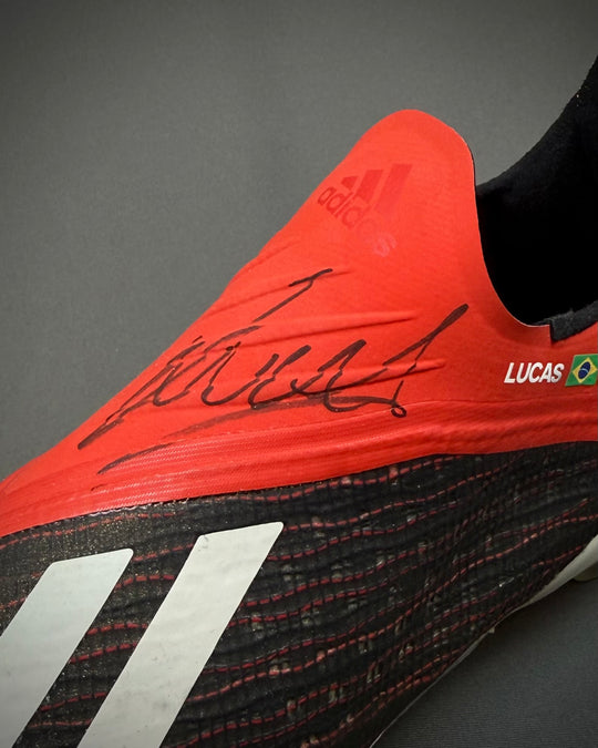 Lucas Moura | Match-Worn Boots | 2018/19 | 3 Goals | 1 Assist | Tottenham