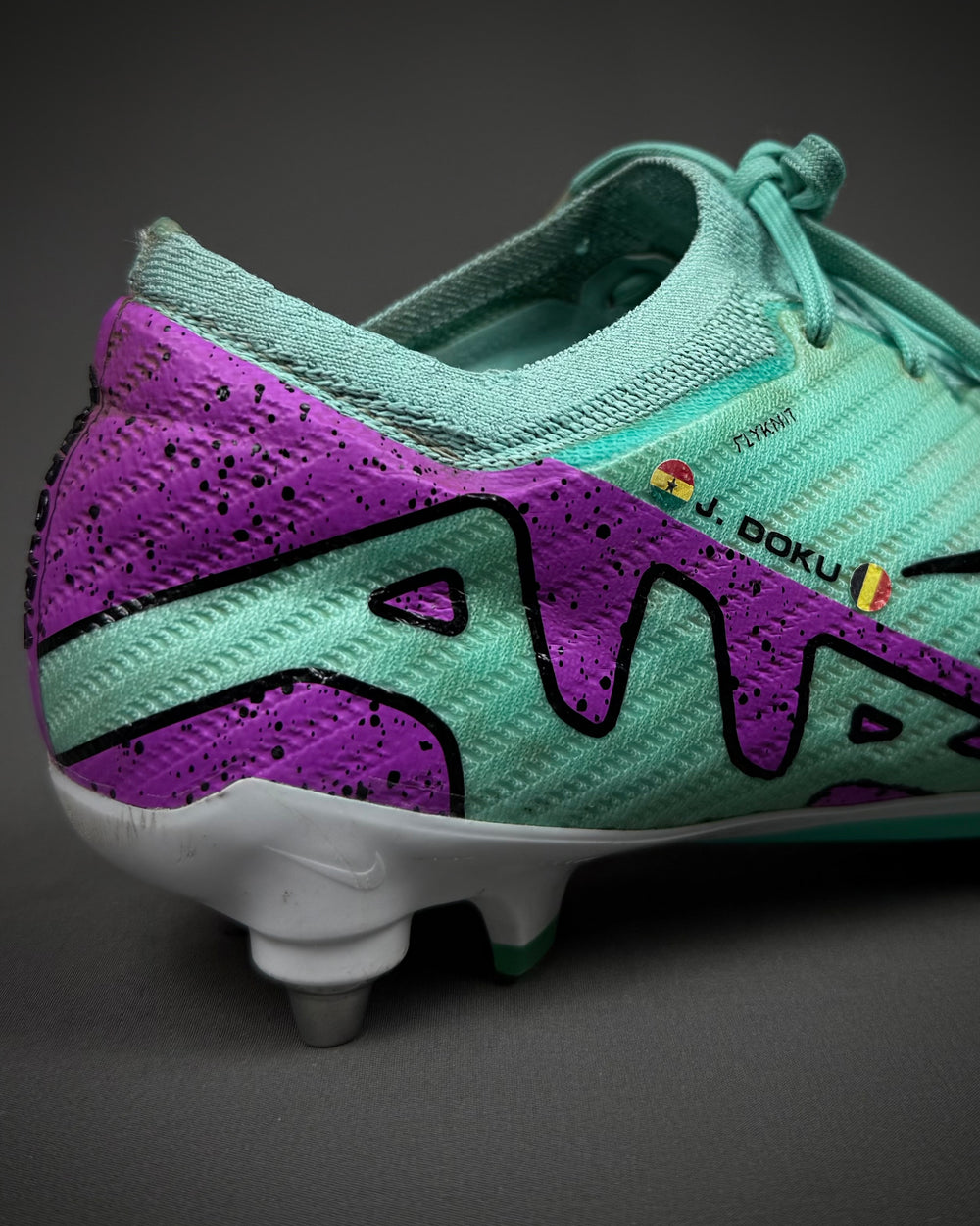 Jérémy Doku | Match-Worn Boots | 2023/24 | Premier League Assist Record | 2 Goals | 4 Assists | Manchester City