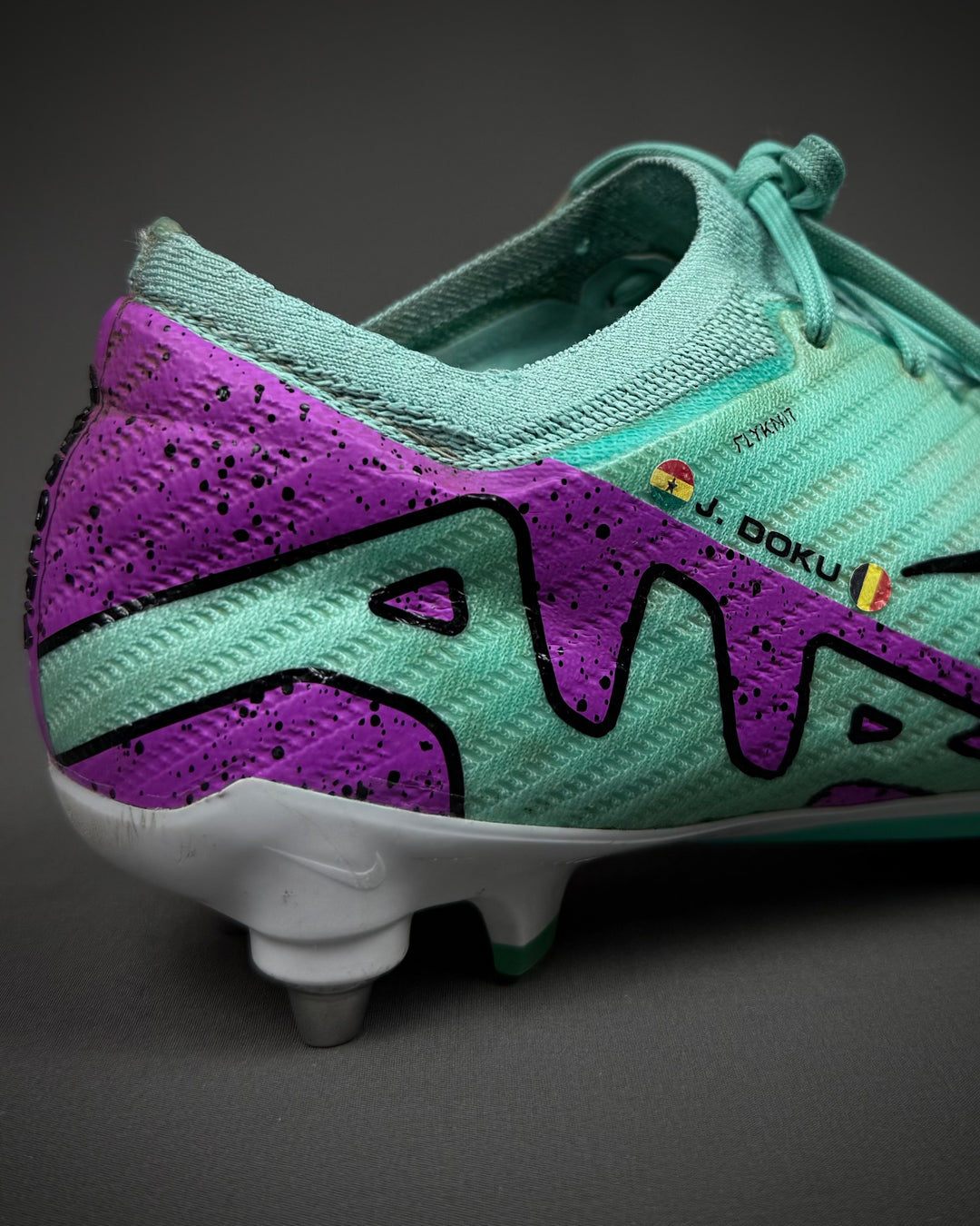 Jérémy Doku | Match-Worn Boots | 2023/24 | Premier League Assist Record | 2 Goals | 4 Assists | Manchester City