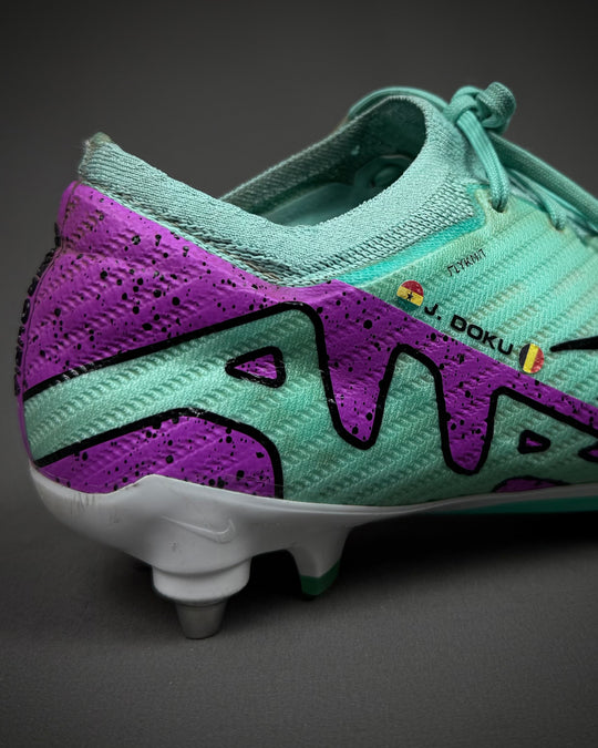 Jérémy Doku | Match-Worn Boots | 2023/24 | Premier League Assist Record | 2 Goals | 4 Assists | Manchester City